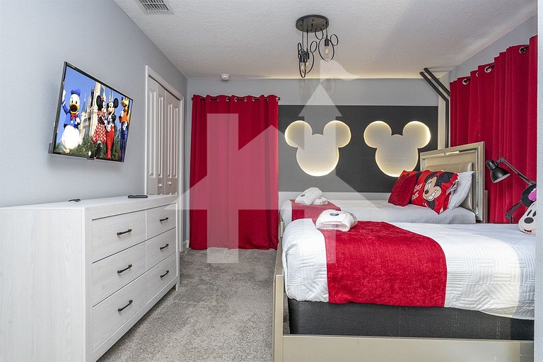 Casa de Férias Perto da Disney - 5 Quartos