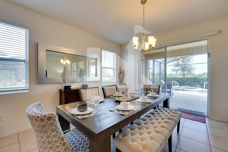 Casa de Férias Perto da Disney - 7 Quartos