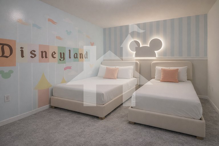 Casa de Férias Perto da Disney - 5 Quartos