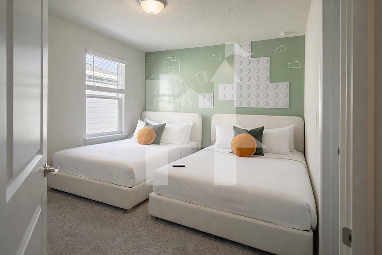 Casa de Férias Perto da Disney - 5 Quartos