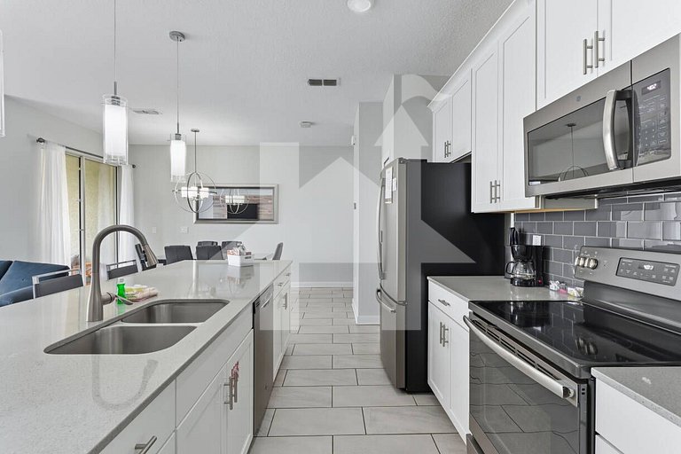 Casa de Férias Perto da Disney - 4 Quartos