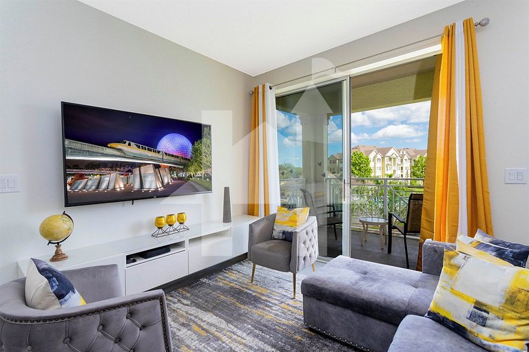 Casa de Férias Perto da Disney - 2 Quartos