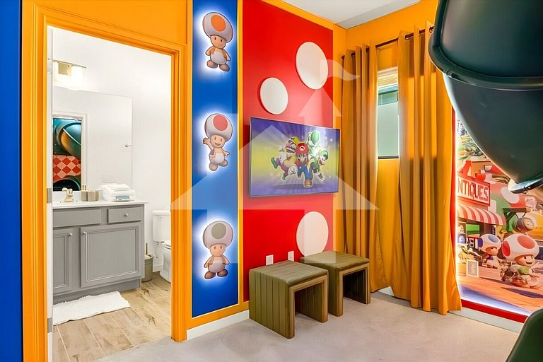 Casa de Férias Perto da Disney - 12 Quartos