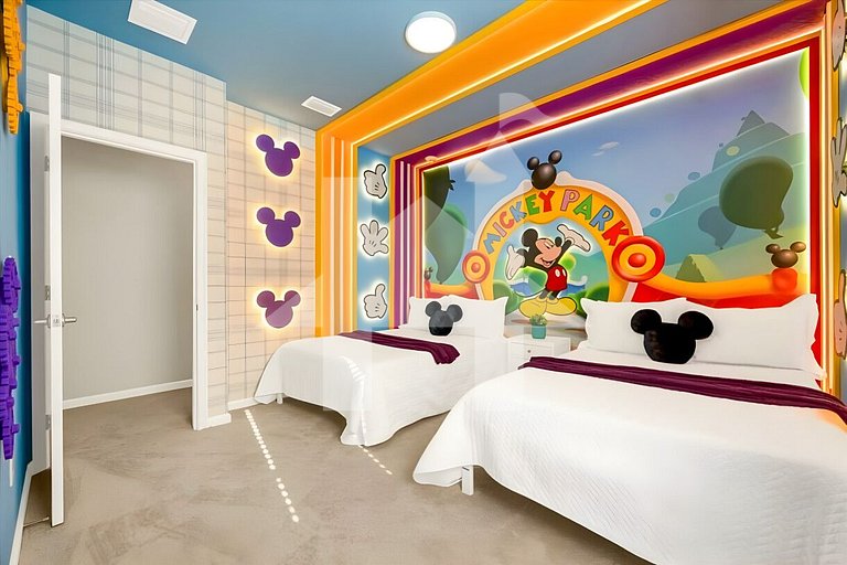 Casa de Férias Perto da Disney - 12 Quartos