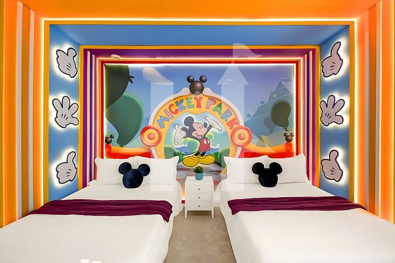 Casa de Férias Perto da Disney - 12 Quartos