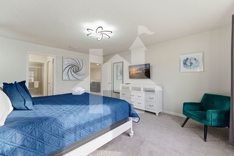 Casa de Férias Perto da Disney - 5 Quartos