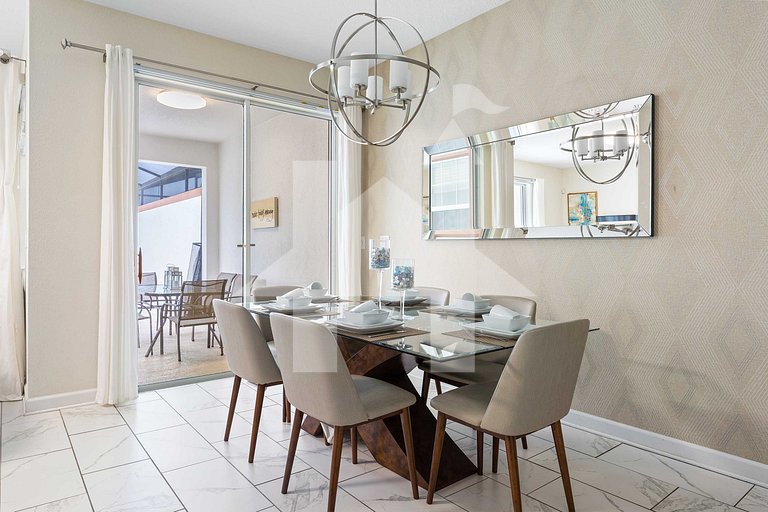 Casa de Férias Perto da Disney - 4 Quartos