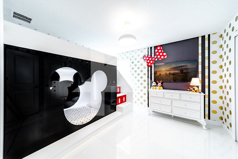 Casa de Férias Perto da Disney - 9 Quartos