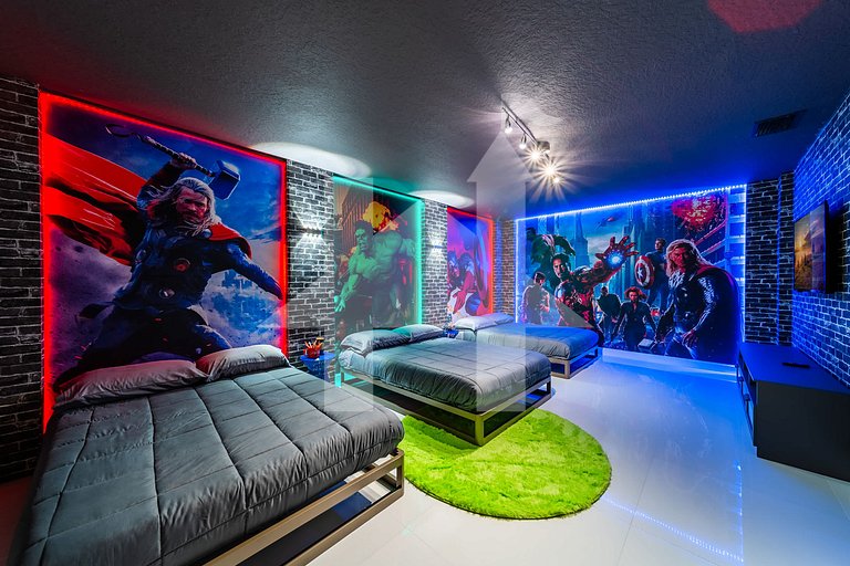 Casa de Férias Perto da Disney - 9 Quartos