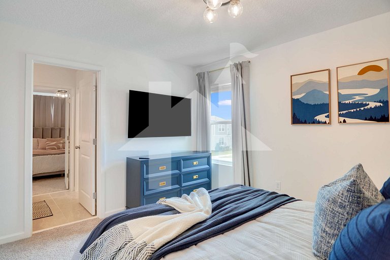 Casa de Férias Perto da Disney - 10 Quartos