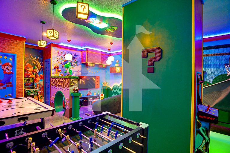 Casa de Férias Perto da Disney - 10 Quartos