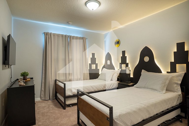 Casa de Férias Perto da Disney - 10 Quartos