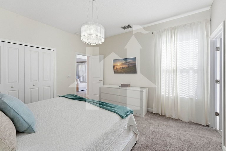 Casa de Férias Perto da Disney - 5 Quartos