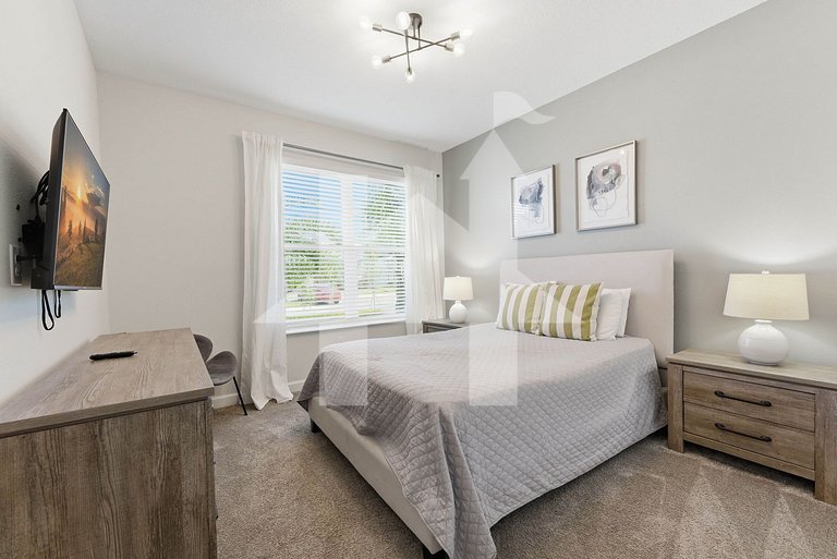 Casa de Férias Perto da Disney - 5 Quartos