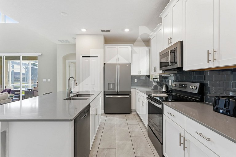 Casa de Férias Perto da Disney - 5 Quartos