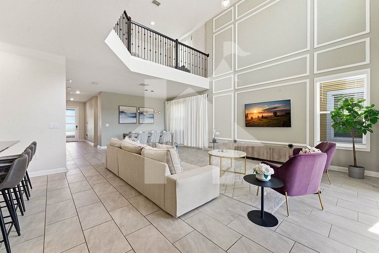 Casa de Férias Perto da Disney - 5 Quartos