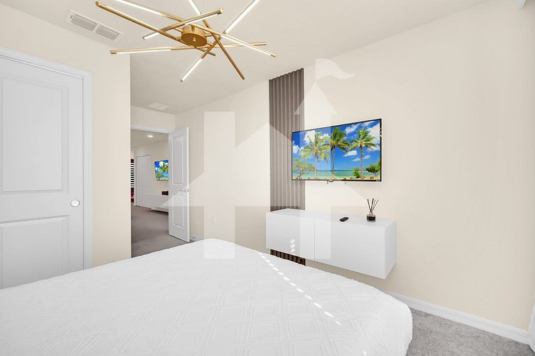 Casa de Férias Perto da Disney - 5 Quartos