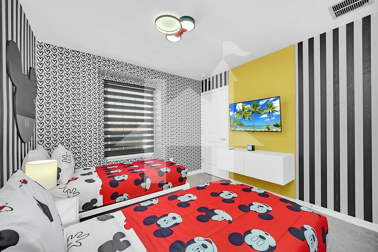 Casa de Férias Perto da Disney - 5 Quartos