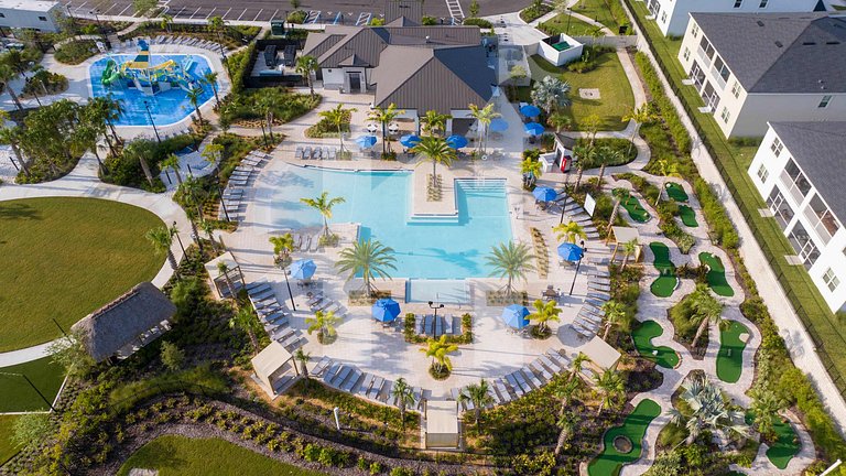 Casa de Férias Perto da Disney - 5 Quartos