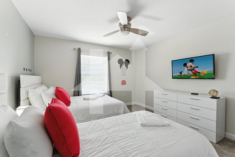 Casa de Férias Perto da Disney - 4 Quartos