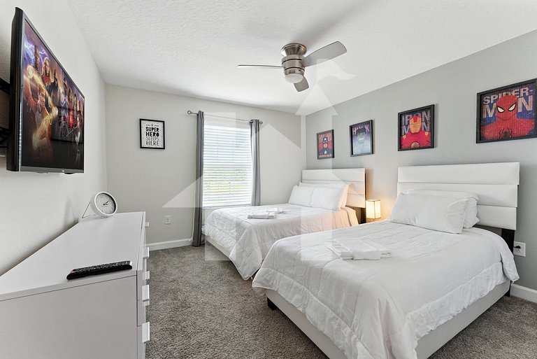 Casa de Férias Perto da Disney - 4 Quartos