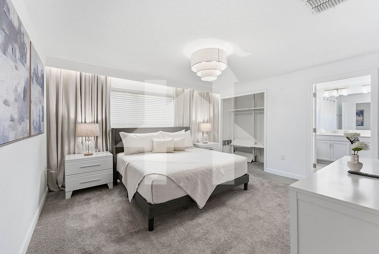 Casa de Férias Perto da Disney - 4Quartos