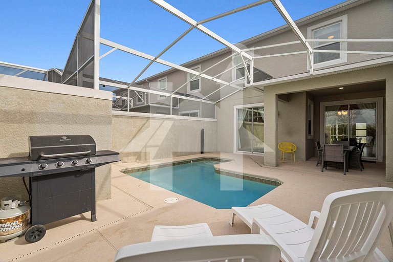 Casa de Férias Perto da Disney - 4 Quartos