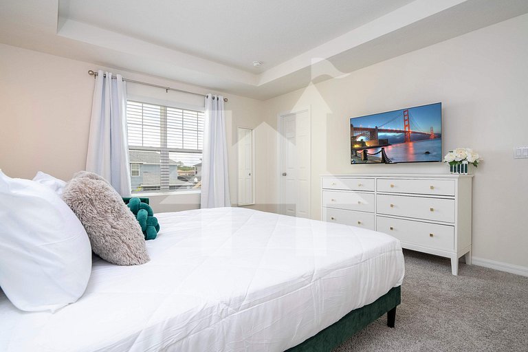 Casa de Férias Perto da Disney - 4 Quartos