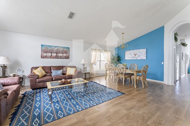 Casa de Férias Perto da Disney, 4 Quartos