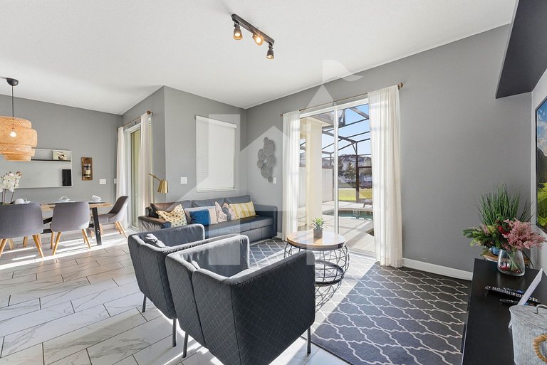 Casa de Férias Perto da Disney - 4 Quartos