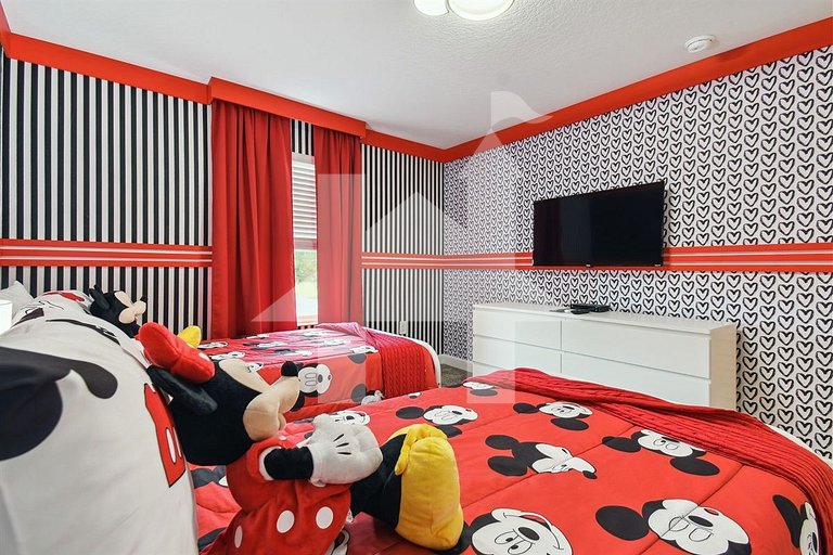 Casa de Férias Perto da Disney - 4 Quartos