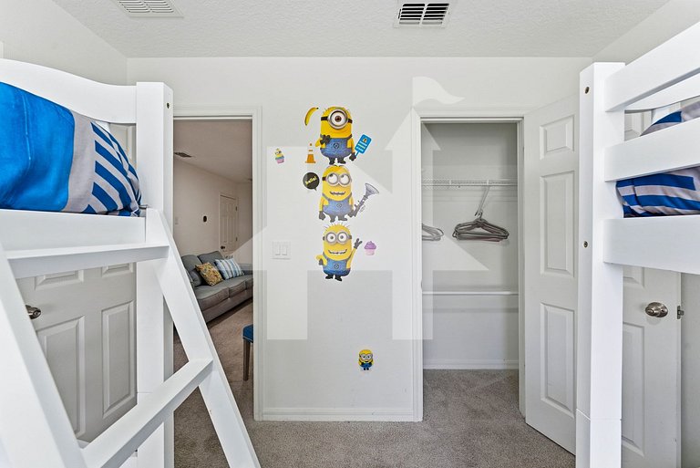 Casa de Férias Perto da Disney - 4 Quartos