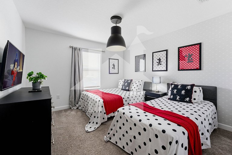 Casa de Férias Perto da Disney - 4 Quartos