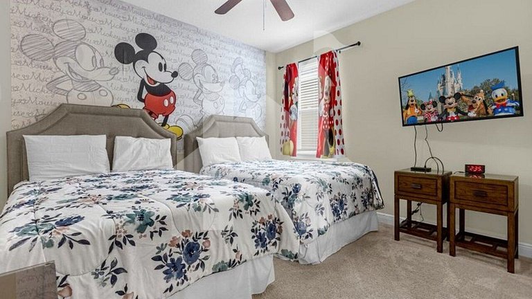 Casa de Férias Perto da Disney - 7 Quartos