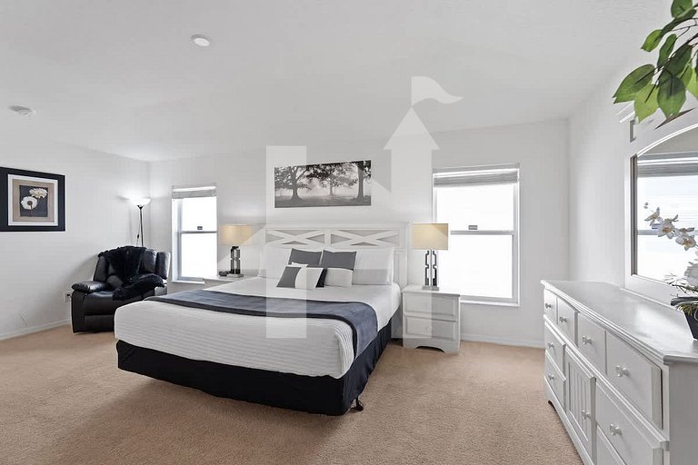 Casa de Férias Perto da Disney - 4 Quartos