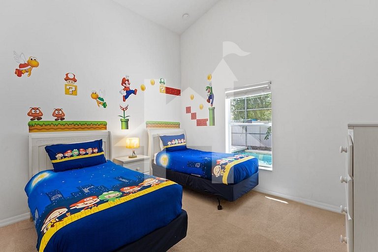 Casa de Férias Perto da Disney - 4 Quartos