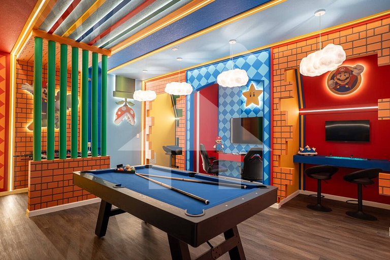 Casa de Férias Perto da Disney - 7 Quartos