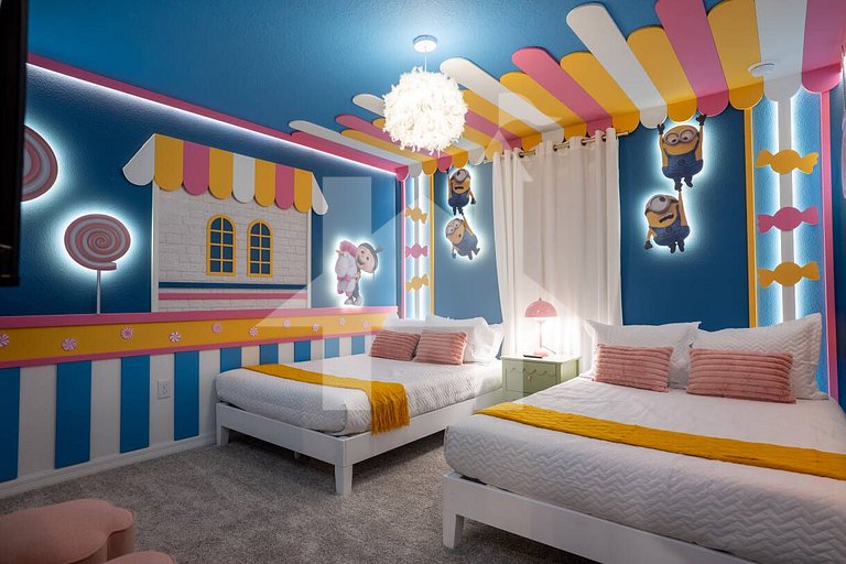 Casa de Férias Perto da Disney - 7 Quartos