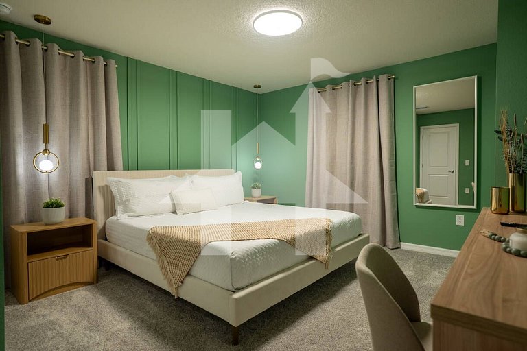 Casa de Férias Perto da Disney - 7 Quartos