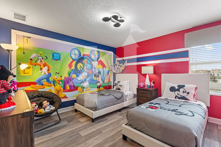 Casa de Férias Perto da Disney - 7 Quartos