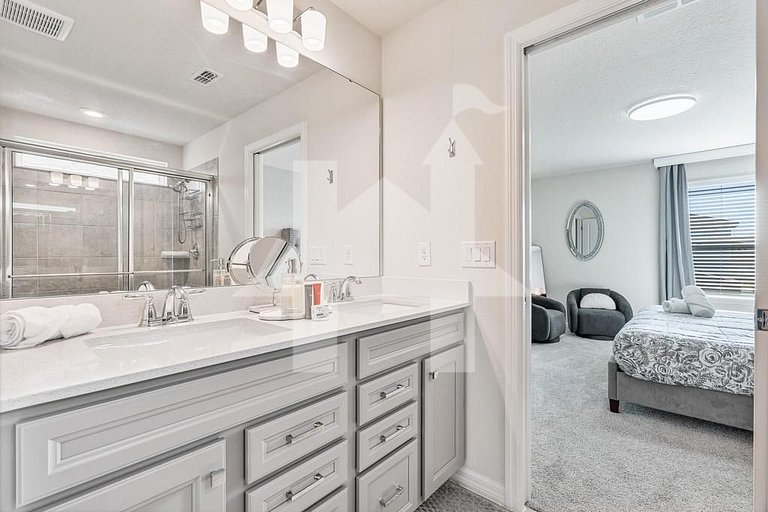 Casa de Férias Perto da Disney - 5 Quartos