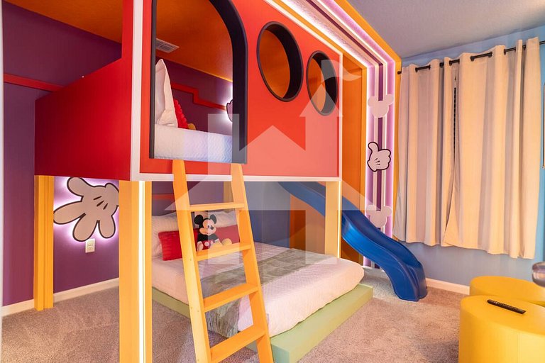 Casa de Férias Perto da Disney - 8 Quartos