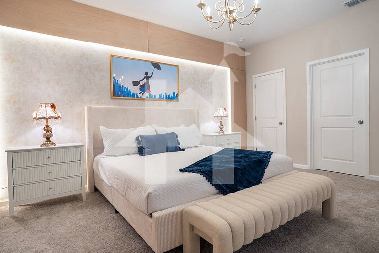 Casa de Férias Perto da Disney - 8 Quartos