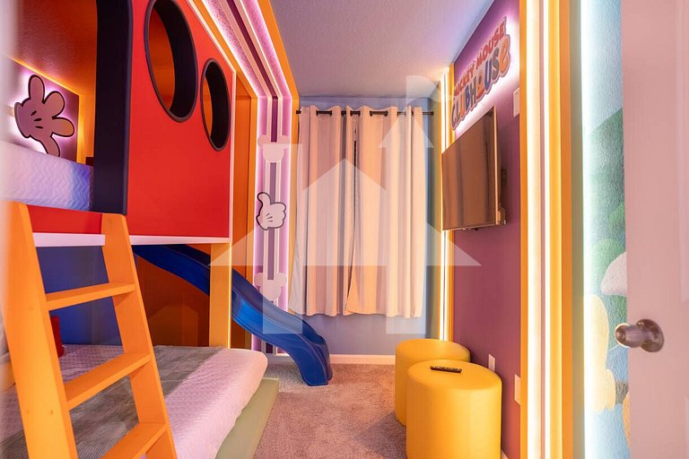 Casa de Férias Perto da Disney - 8 Quartos