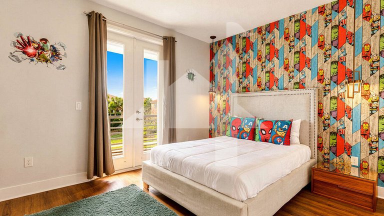 Casa de Férias Perto da Disney - 9 Quartos