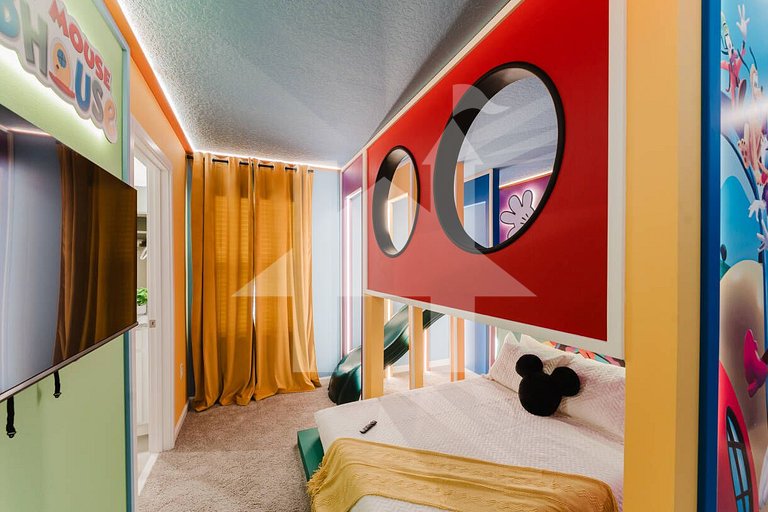 Casa de Férias Perto da Disney - 9 Quartos