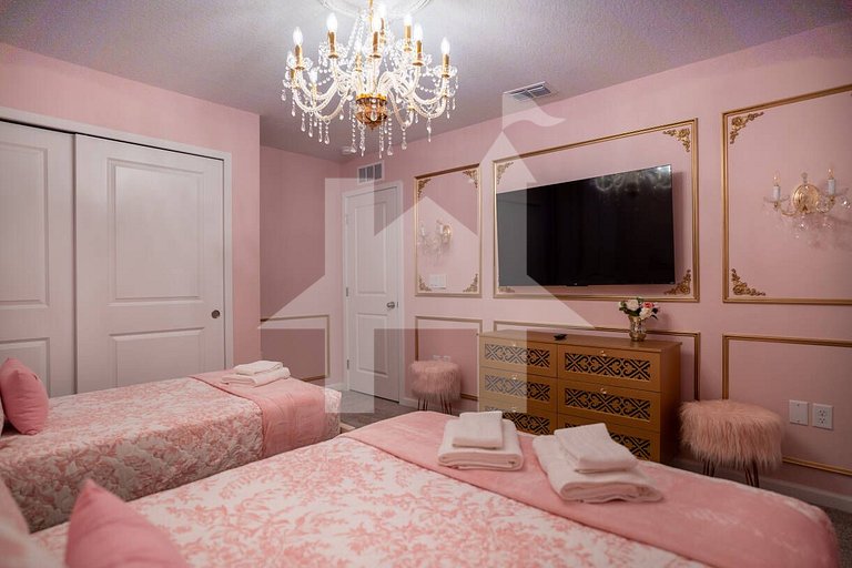 Casa de Férias Perto da Disney - 9 Quartos