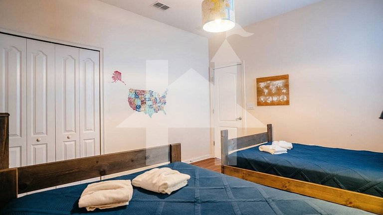 Casa de Férias Perto da Disney - 6 Quartos Va