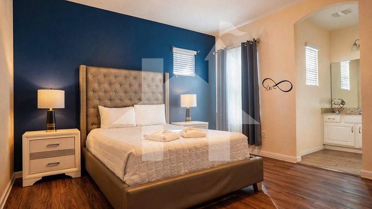 Casa de Férias Perto da Disney - 6 Quartos Va
