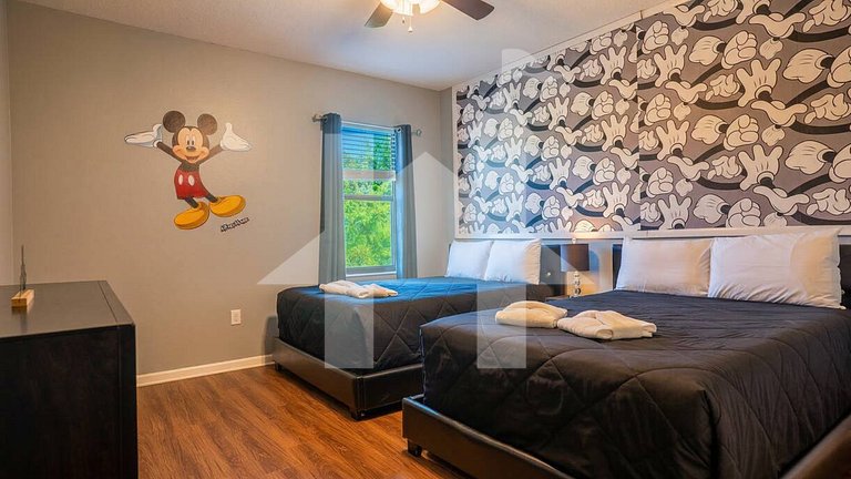 Casa de Férias Perto da Disney - 6 Quartos Va